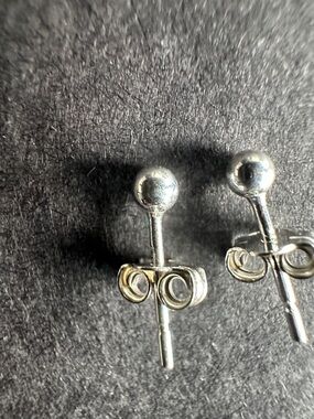 Sterling Silver Ball Stud Earrings